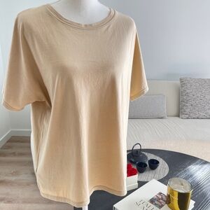 Massimo Dutti Beige tshirt sz M $60